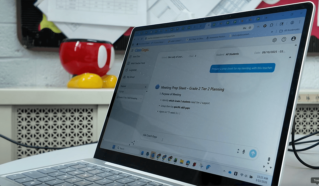 Coach Gaga: AI-Powered Teacher Support